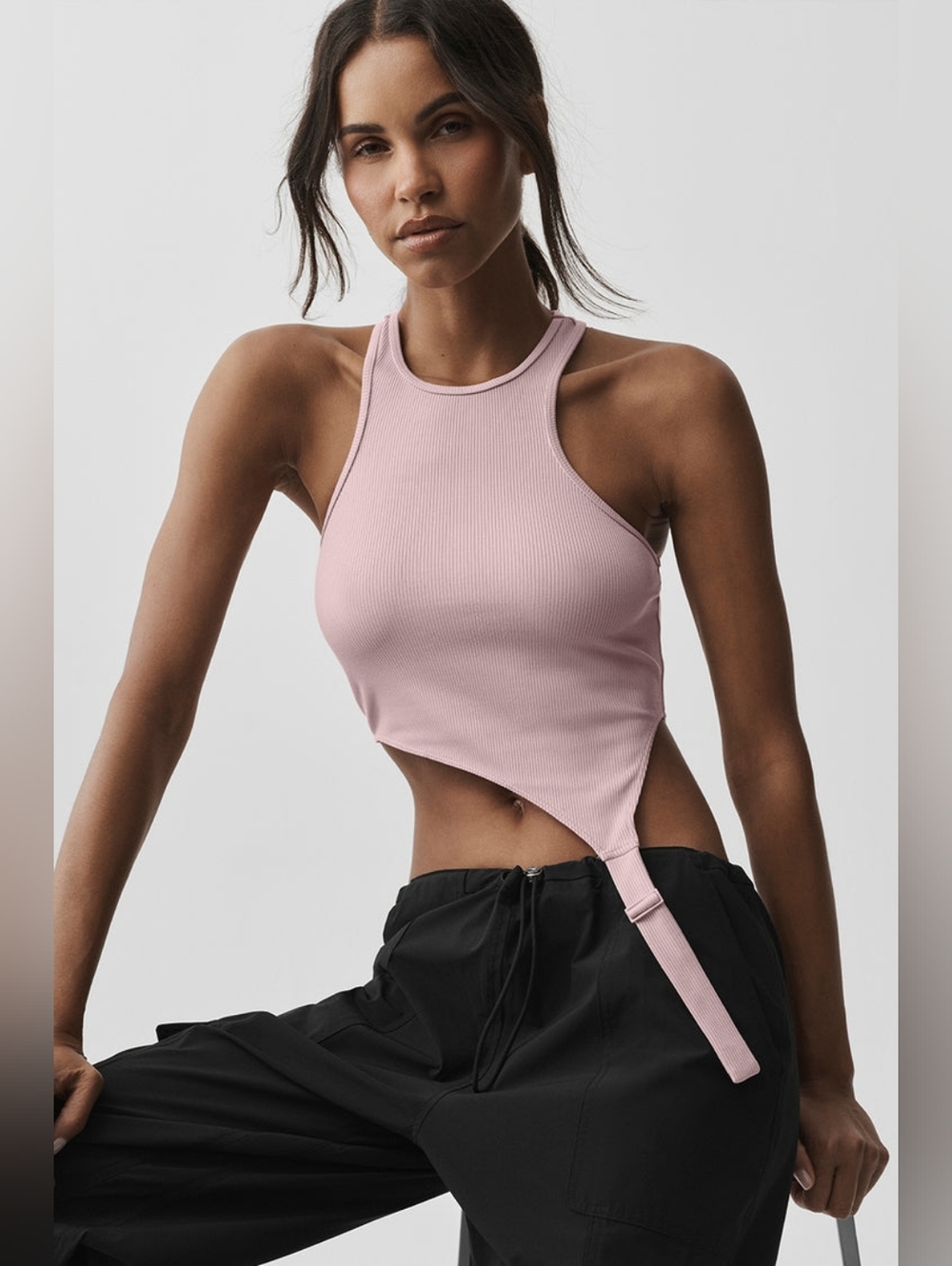 Alo Yoga Alosoft Ribbed Revelation Tank